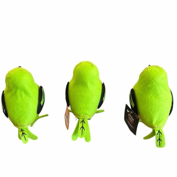 3 Target 2024 Skeleton Halloween Hyde Eek Featherly Friends Bird X-Ray Felt Bird - Picture 3 of 6